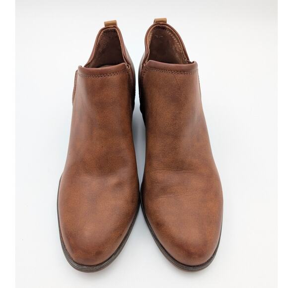 Dr. Scholl's Laurel Women's Ankle Boots Almond Toe Brown Size US8.5 EU39 - Picture 9 of 12